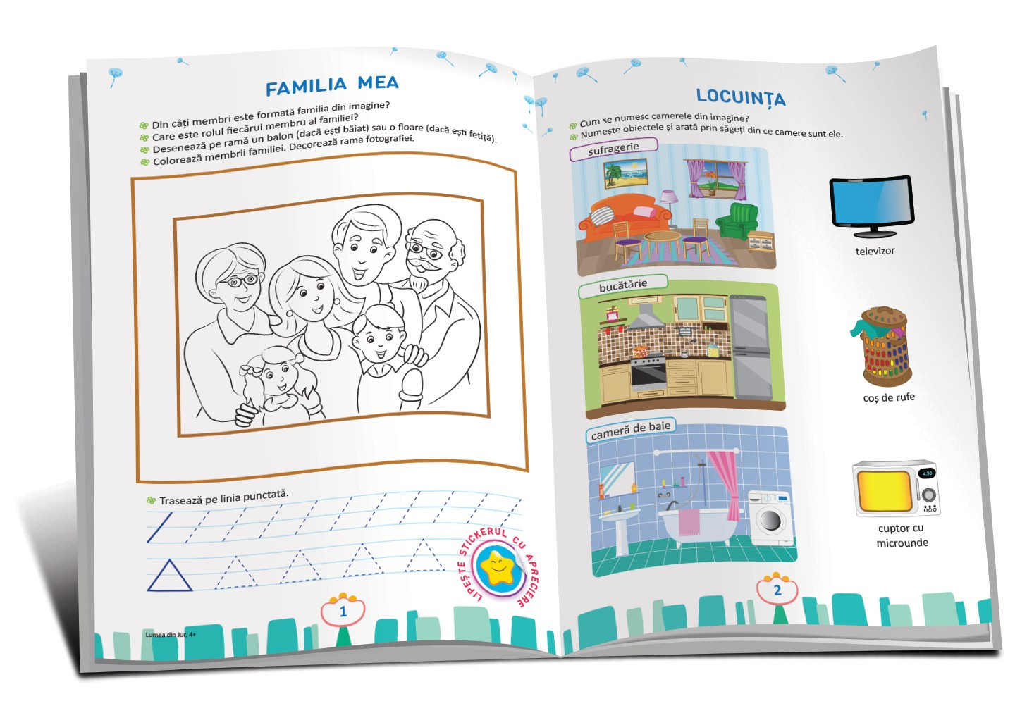 Lumea din jur, cu stickere pentru apreciere (4+)